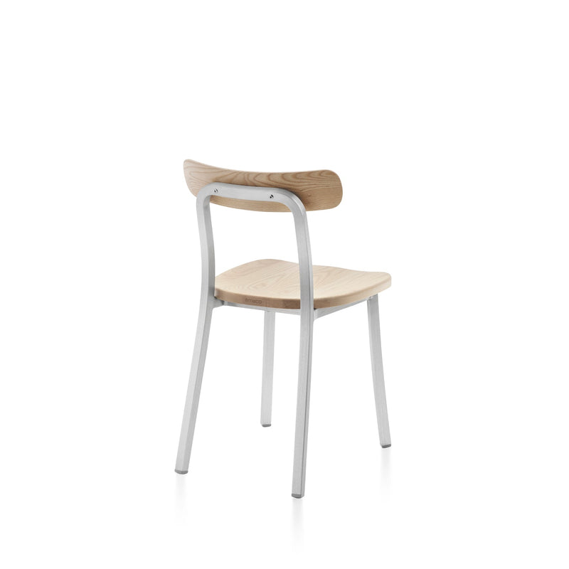 Utility Side Chair - Emeco - Chairs - Hand Brushed - Accoya - HORNE