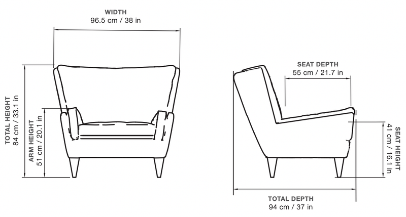 V11 Lounge Chair - Gubi - Chairs - Forli 027 - HORNE