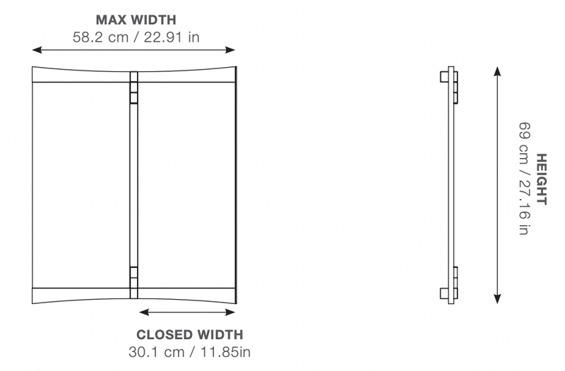 Vanity Mirror 2 - Gubi - Mirrors - HORNE