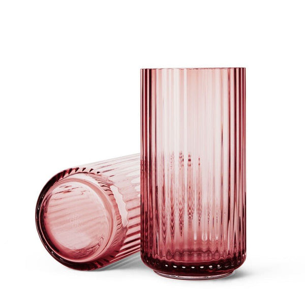 Vase - Burgundy - Lyngby - Vases - 8.1" x 4.1" - HORNE