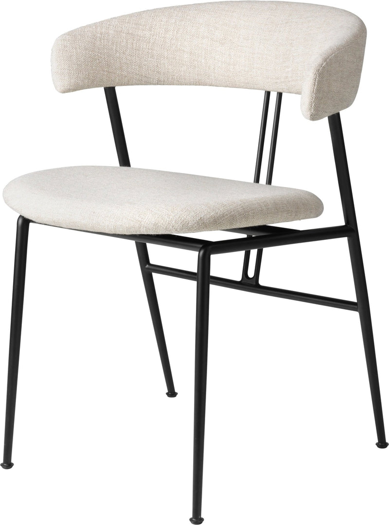 Violin Dining Chair - Fully Upholstered - Gubi - Chairs - Gabriel Tempt 60152 - HORNE