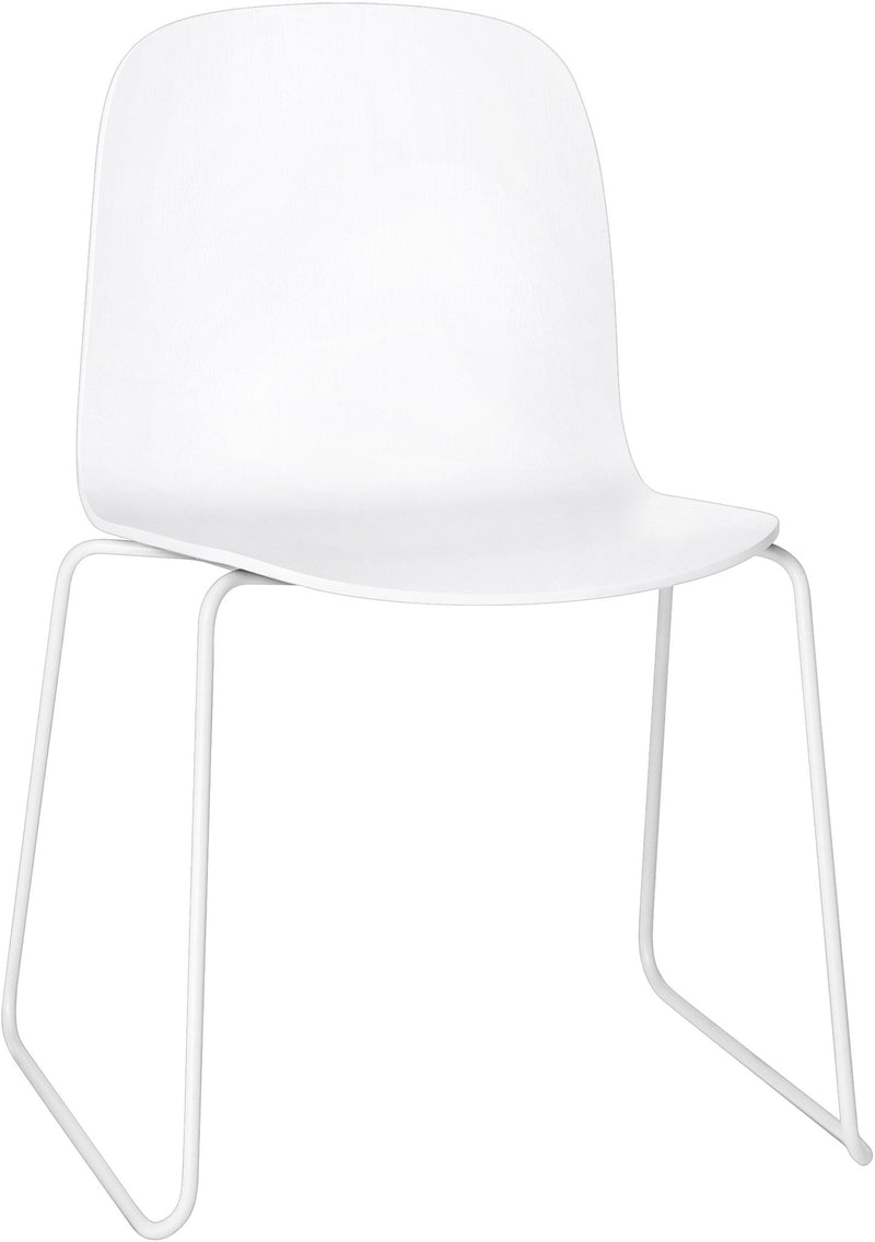 Visu Chair - Sled Base - Muuto - Chairs - Black - HORNE