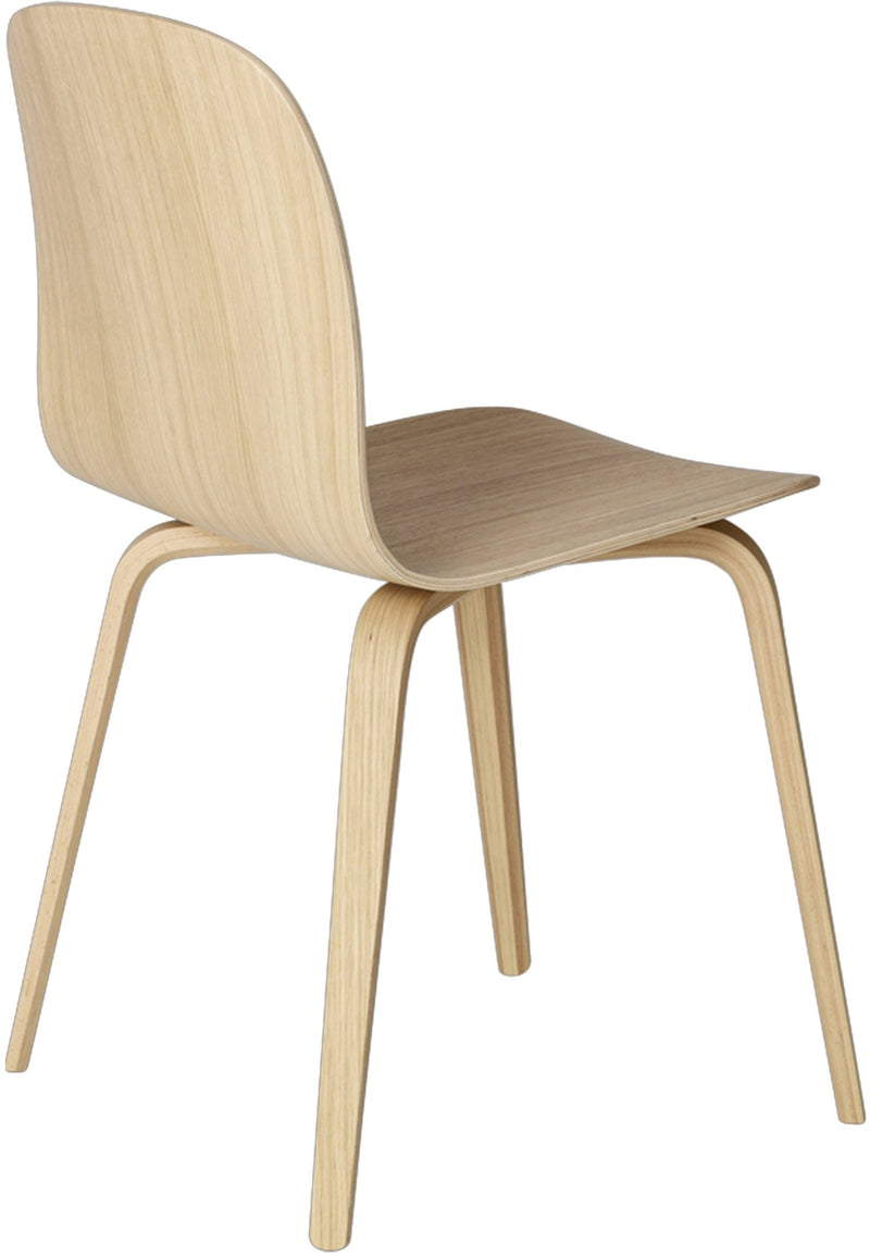 Visu Chair - Wood Base - Muuto - Chairs - Oak - HORNE
