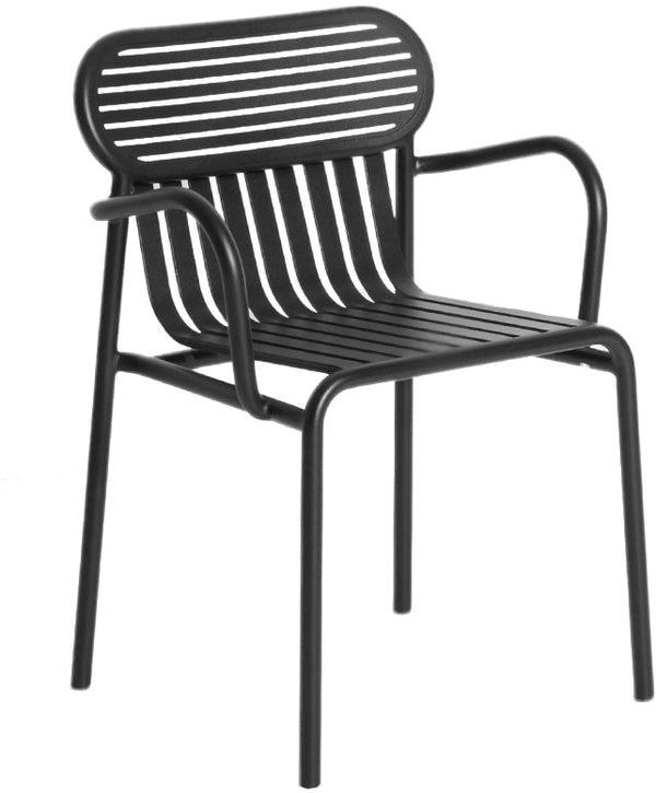 Week - End Armchair - Petite Friture - Outdoor Furniture - Black - HORNE