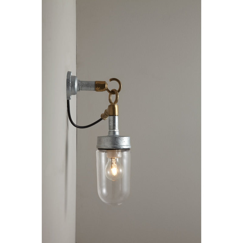Well Glass Wall Light 7679 - Davey Lighting - Outdoor Lights - Clear Glass - HORNE