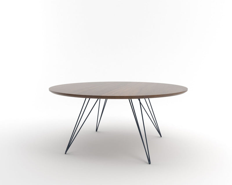 Williams Coffee Table - Large Oval - Tronk - Tables + Desks - Maple - Blood Red - HORNE