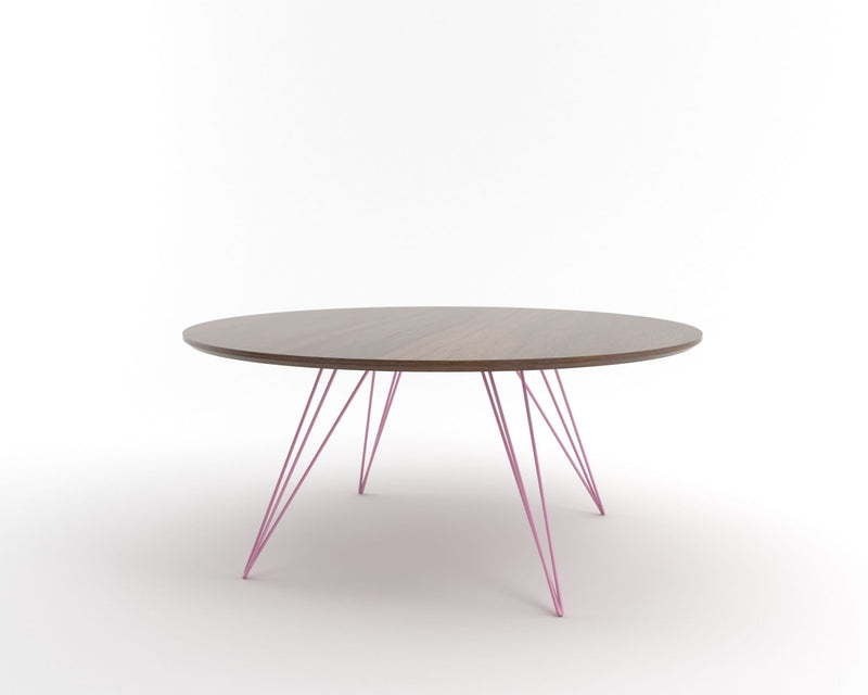 Williams Coffee Table - Large Oval - Tronk - Tables + Desks - Maple - Blood Red - HORNE