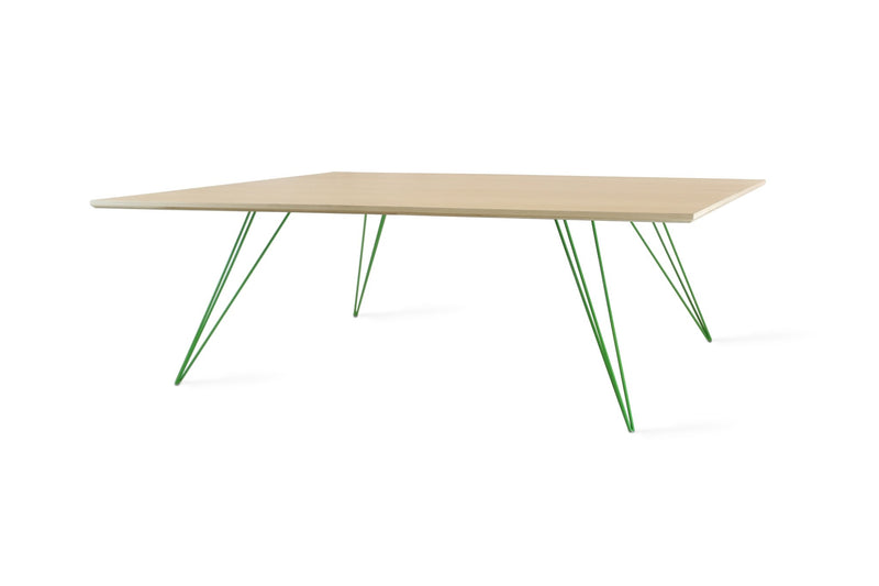 Williams Coffee Table - Large Rectangle - Tronk - Tables + Desks - Maple - Blood Red - HORNE