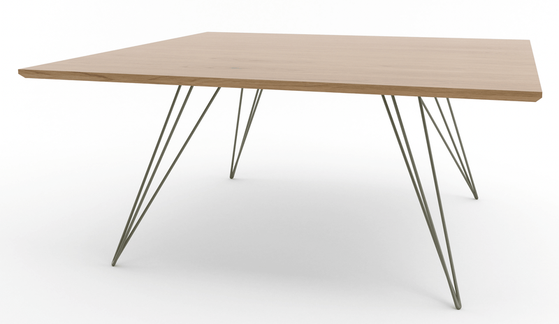 Williams Coffee Table - Large Rectangle - Tronk - Tables + Desks - Maple - Blood Red - HORNE