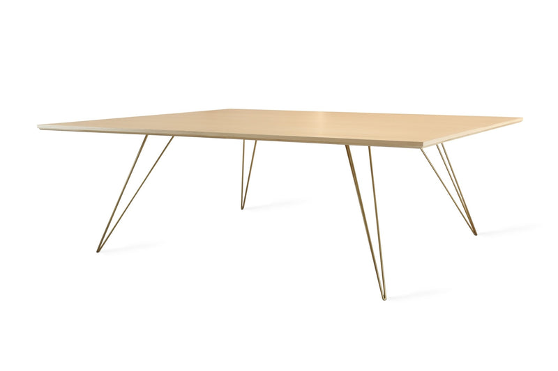 Williams Coffee Table - Large Rectangle - Tronk - Tables + Desks - Maple - Blood Red - HORNE