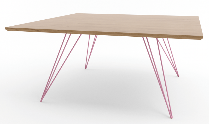 Williams Coffee Table - Large Rectangle - Tronk - Tables + Desks - Maple - Blood Red - HORNE