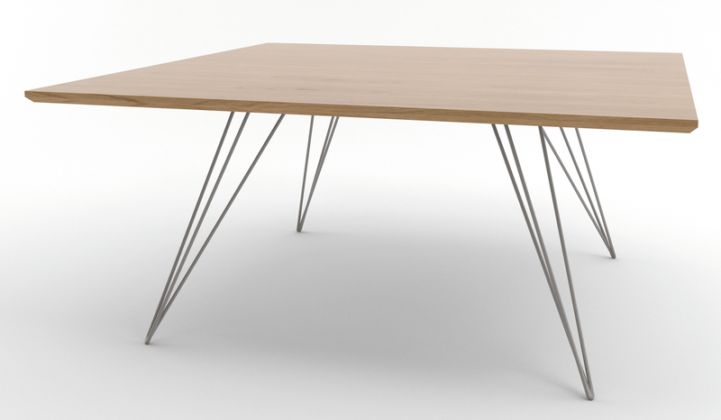 Williams Coffee Table - Large Rectangle - Tronk - Tables + Desks - Maple - Blood Red - HORNE