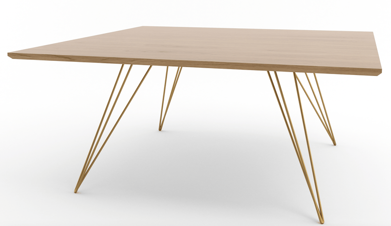 Williams Coffee Table - Large Square - Tronk - Tables + Desks - Maple - Gray - HORNE