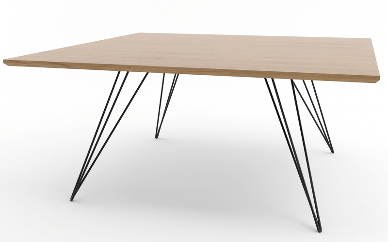 Williams Coffee Table - Large Square - Tronk - Tables + Desks - Maple - Gray - HORNE