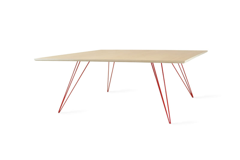 Williams Coffee Table - Large Square - Tronk - Tables + Desks - Maple - Gray - HORNE