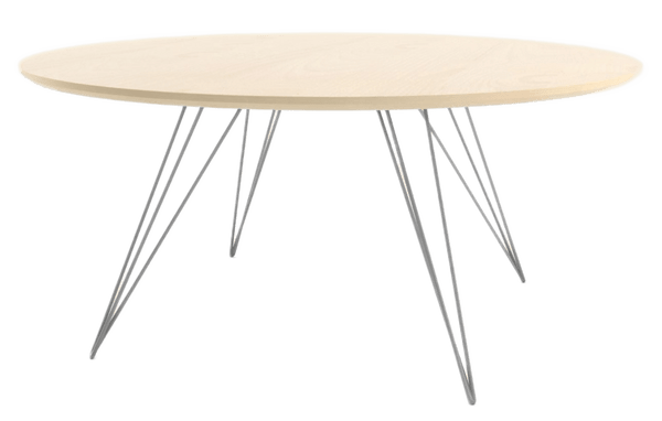 Williams Coffee Table - Small Circle - Tronk - Tables + Desks - Maple - Gray - HORNE