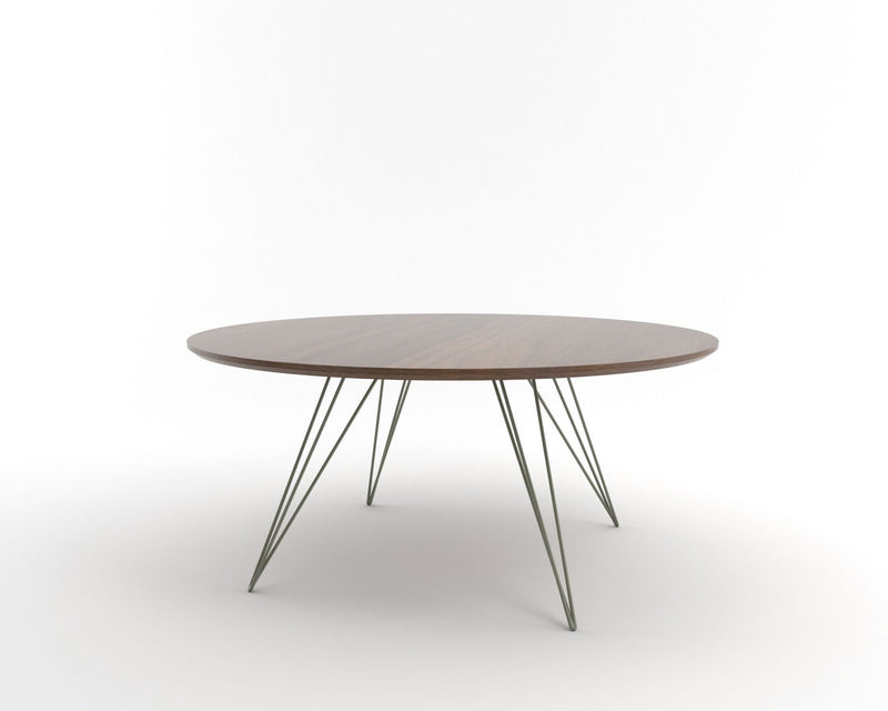 Williams Coffee Table - Small Oval - Tronk - Tables + Desks - Maple - Blood Red - HORNE