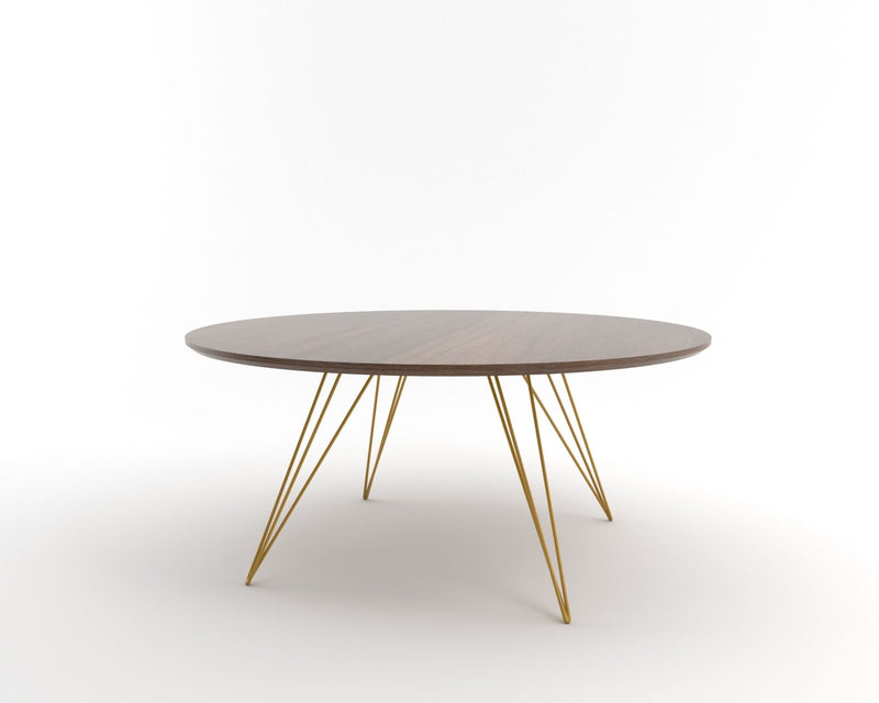 Williams Coffee Table - Small Oval - Tronk - Tables + Desks - Maple - Blood Red - HORNE