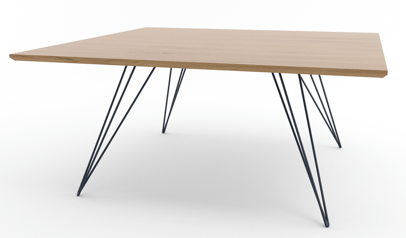 Williams Coffee Table - Small Rectangle - Tronk - Tables + Desks - Maple - Blood Red - HORNE