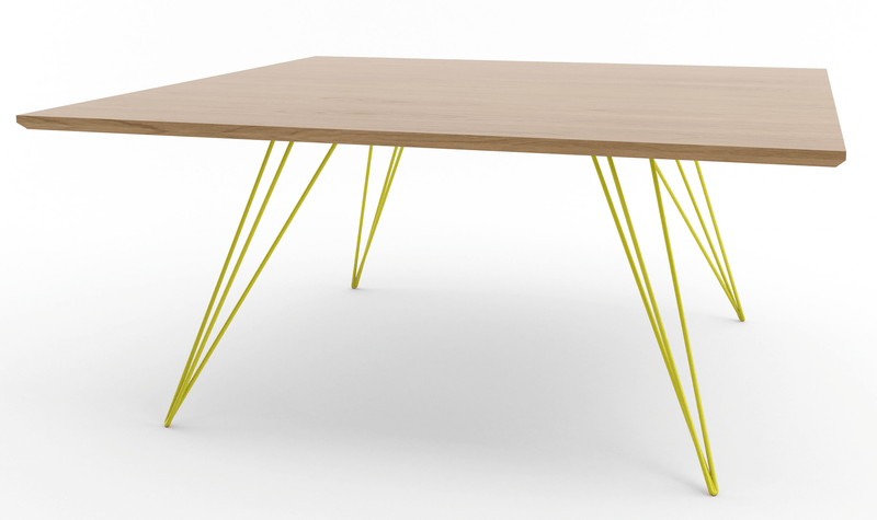 Williams Coffee Table - Small Rectangle - Tronk - Tables + Desks - Maple - Blood Red - HORNE