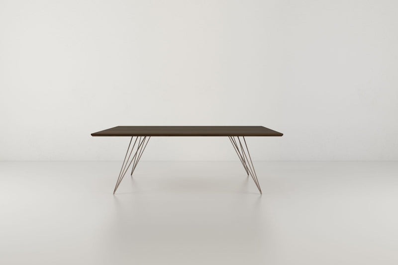 Williams Coffee Table - Small Rectangle - Tronk - Tables + Desks - Maple - Blood Red - HORNE