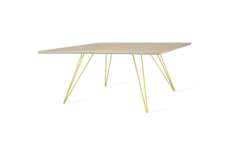 Williams Coffee Table - Small Square - Tronk - Tables + Desks - Maple - Blood Red - HORNE