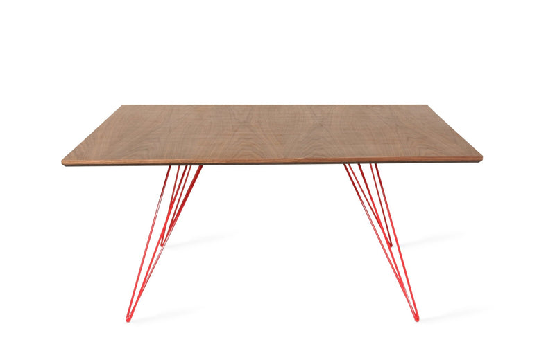 Williams Coffee Table - Small Square - Tronk - Tables + Desks - Maple - Blood Red - HORNE