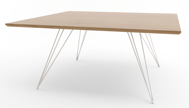 Williams Coffee Table - Small Square - Tronk - Tables + Desks - Maple - Blood Red - HORNE