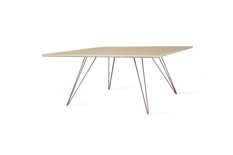 Williams Coffee Table - Small Square - Tronk - Tables + Desks - Maple - Blood Red - HORNE