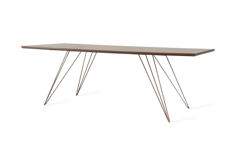 Williams Coffee Table - Thin Rectangle - Tronk - Tables + Desks - Maple - Blood Red - HORNE