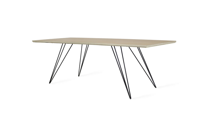 Williams Coffee Table - Thin Rectangle - Tronk - Tables + Desks - Maple - Blood Red - HORNE