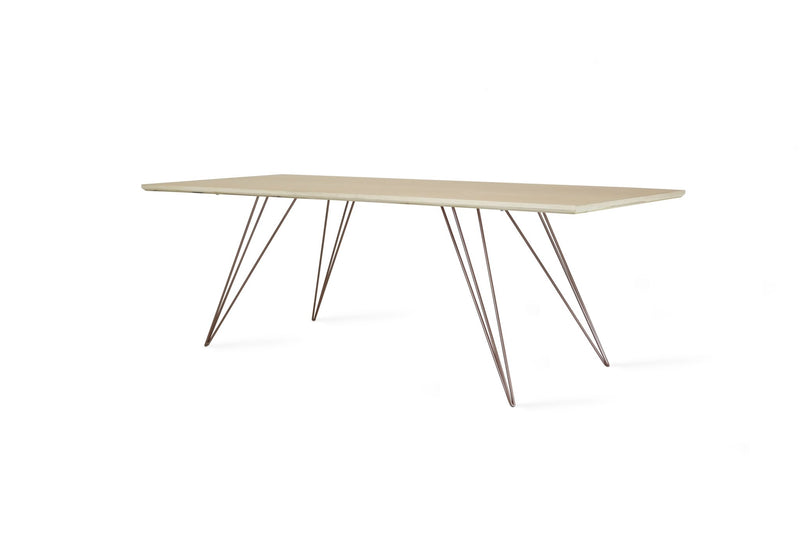 Williams Coffee Table - Thin Rectangle - Tronk - Tables + Desks - Maple - Blood Red - HORNE