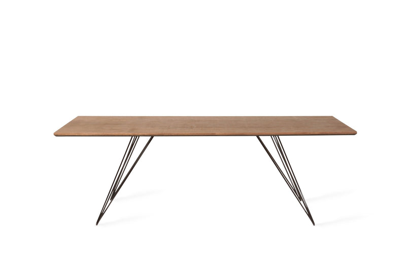 Williams Coffee Table - Thin Rectangle - Tronk - Tables + Desks - Maple - Blood Red - HORNE