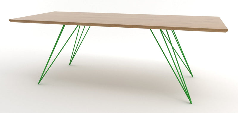 Williams Coffee Table - Thin Rectangle - Tronk - Tables + Desks - Maple - Blood Red - HORNE