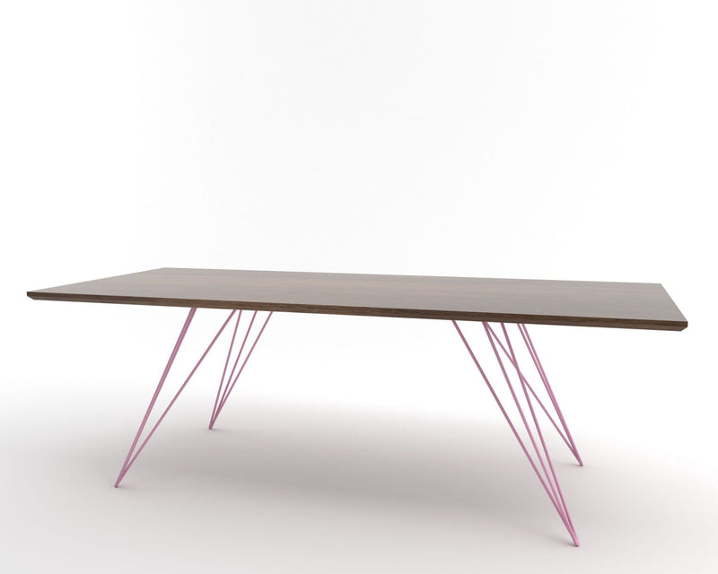 Williams Coffee Table - Thin Rectangle - Tronk - Tables + Desks - Maple - Blood Red - HORNE