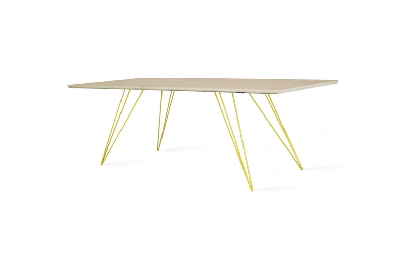 Williams Coffee Table - Thin Rectangle - Tronk - Tables + Desks - Maple - Blood Red - HORNE