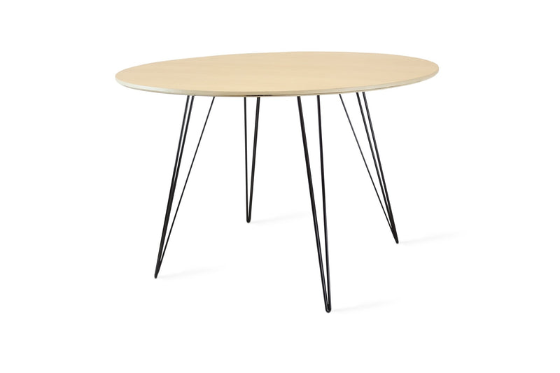 Williams Dining Table - Large Circle - Tronk - Tables + Desks - Maple - Blood Red - HORNE