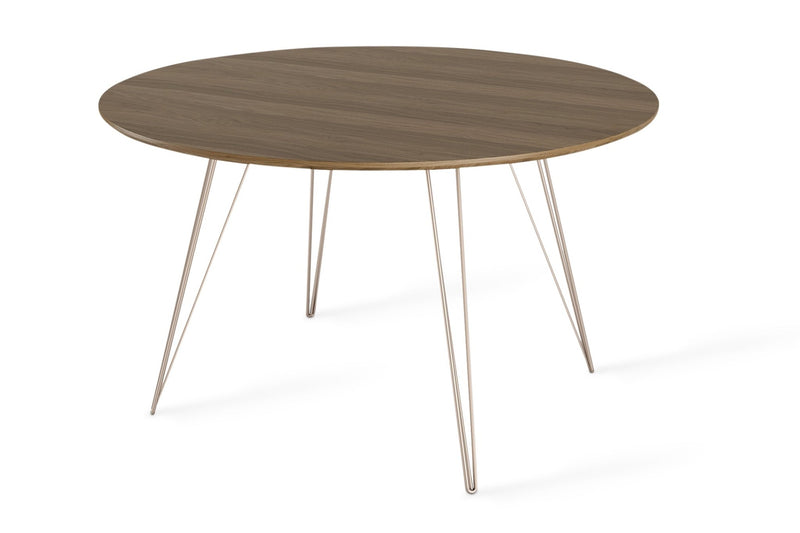 Williams Dining Table - Large Circle - Tronk - Tables + Desks - Maple - Blood Red - HORNE