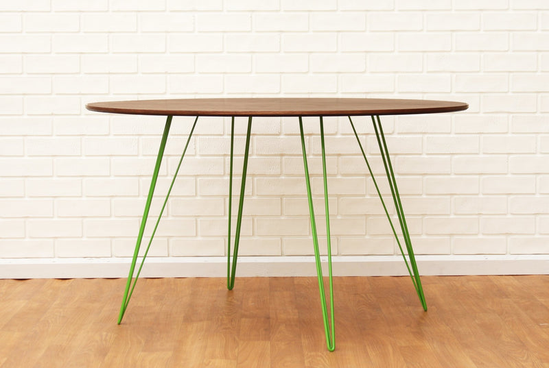 Williams Dining Table - Large Oval - Tronk - Tables + Desks - Maple - Blood Red - HORNE