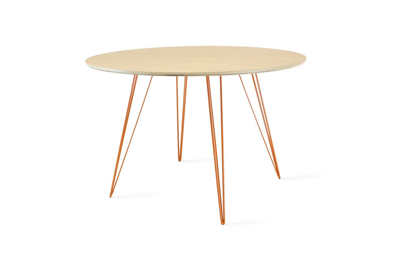 Williams Dining Table - Large Oval - Tronk - Tables + Desks - Maple - Blood Red - HORNE