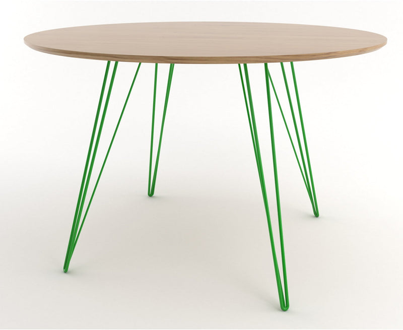 Williams Dining Table - Large Oval - Tronk - Tables + Desks - Maple - Blood Red - HORNE