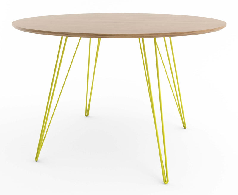 Williams Dining Table - Large Oval - Tronk - Tables + Desks - Maple - Blood Red - HORNE