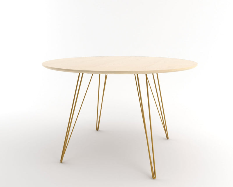 Williams Dining Table - Large Oval - Tronk - Tables + Desks - Maple - Blood Red - HORNE