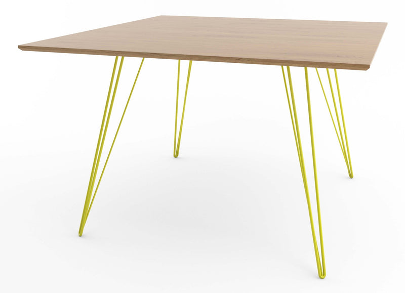 Williams Dining Table - Large Rectangle - Tronk - Tables + Desks - Maple - Blood Red - HORNE