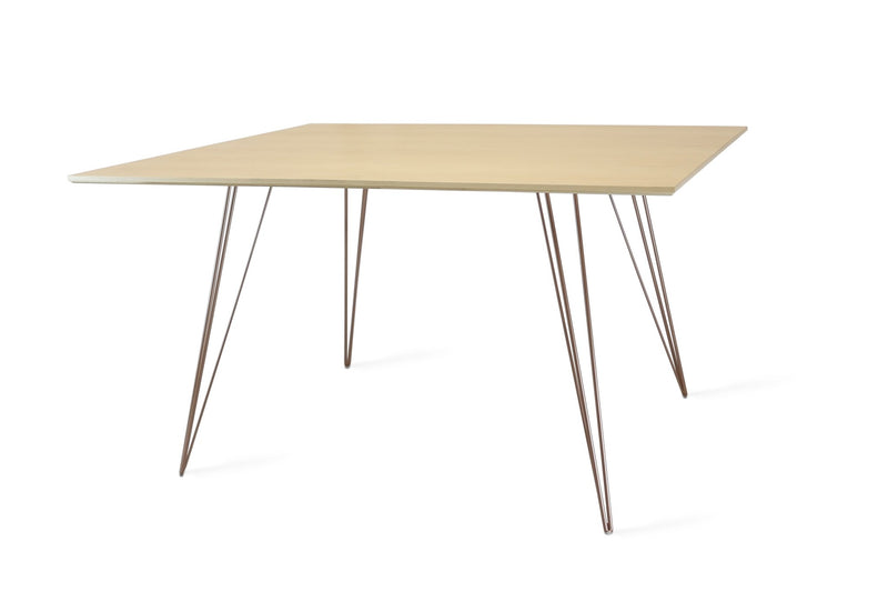 Williams Dining Table - Large Rectangle - Tronk - Tables + Desks - Maple - Blood Red - HORNE