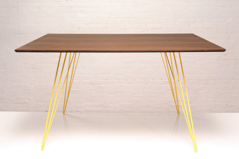 Williams Dining Table - Large Rectangle - Tronk - Tables + Desks - Maple - Blood Red - HORNE