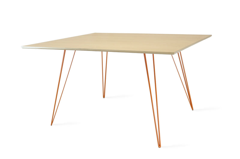 Williams Dining Table - Large Rectangle - Tronk - Tables + Desks - Maple - Blood Red - HORNE