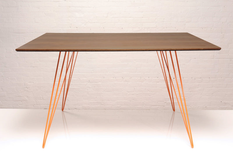 Williams Dining Table - Large Rectangle - Tronk - Tables + Desks - Maple - Blood Red - HORNE