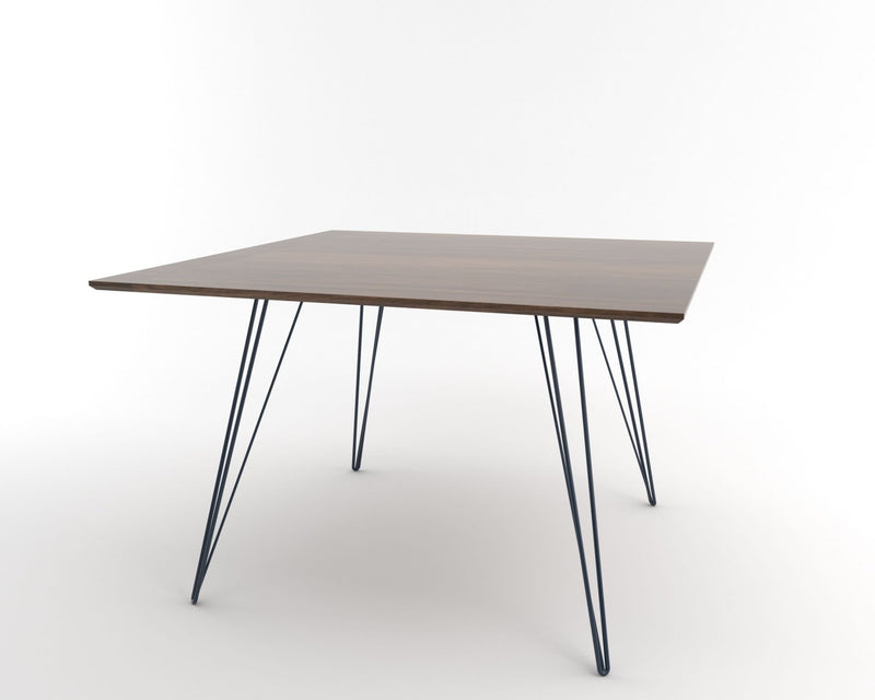 Williams Dining Table - Large Square - Tronk - Tables + Desks - Maple - Blood Red - HORNE