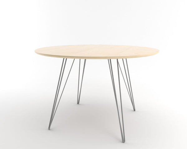 Williams Dining Table - Small Circle - Tronk - Tables + Desks - Maple - Gray - HORNE